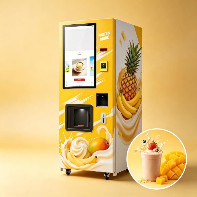 Popcorn Vending Machine - Protein Shake Vending Machine Automatic Powder