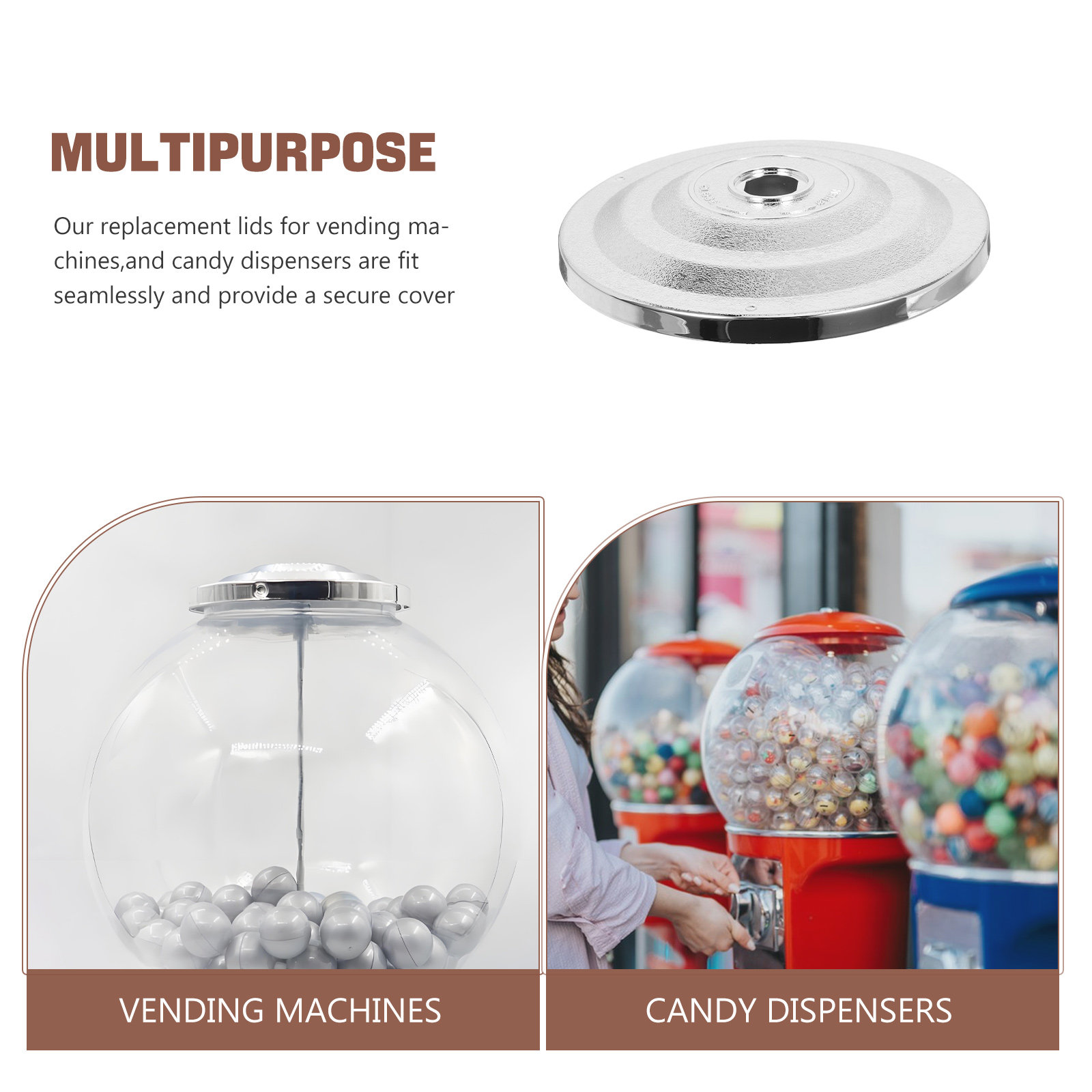 Plastic Candy Machine Top Lid  - огляд і ціна Candy Vending Machine