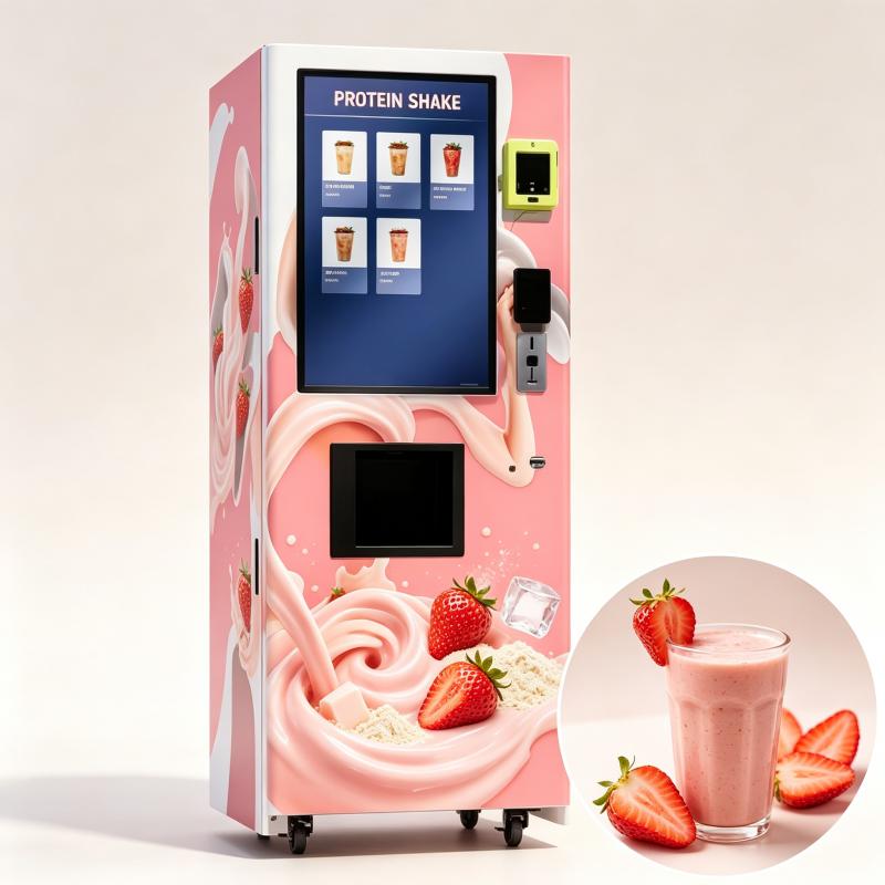 Protein Shake Vending Machine  - огляд і ціна Popcorn Vending Machine