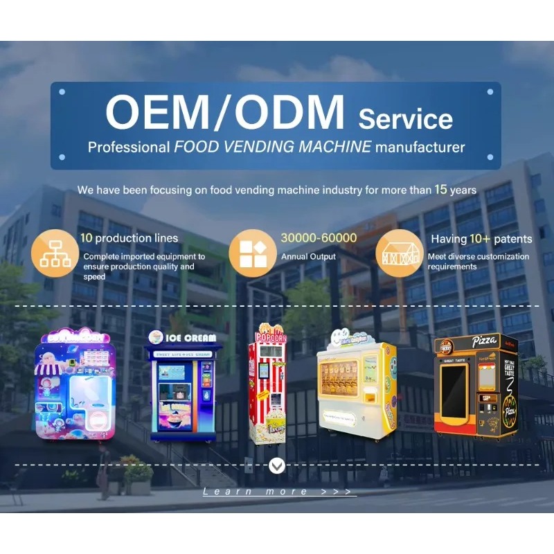Customized New Automatic Popco - огляд і ціна Popcorn Vending Machine