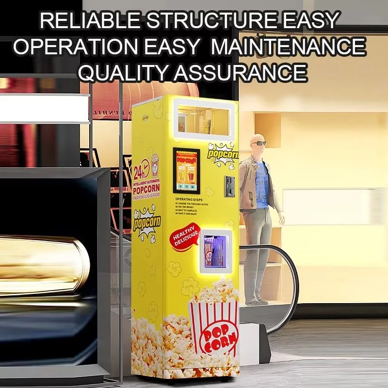 Customized Fully Automatic Hot - огляд і ціна Popcorn Vending Machine