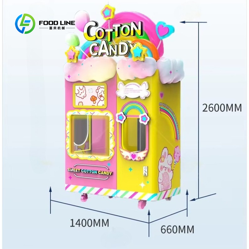 Customized Cotton Candy Vendin - огляд і ціна Candy Vending Machine